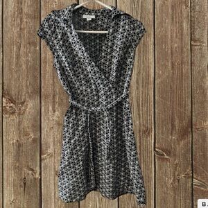 Ann Taylor Loft dress with waist tie, mini size XS